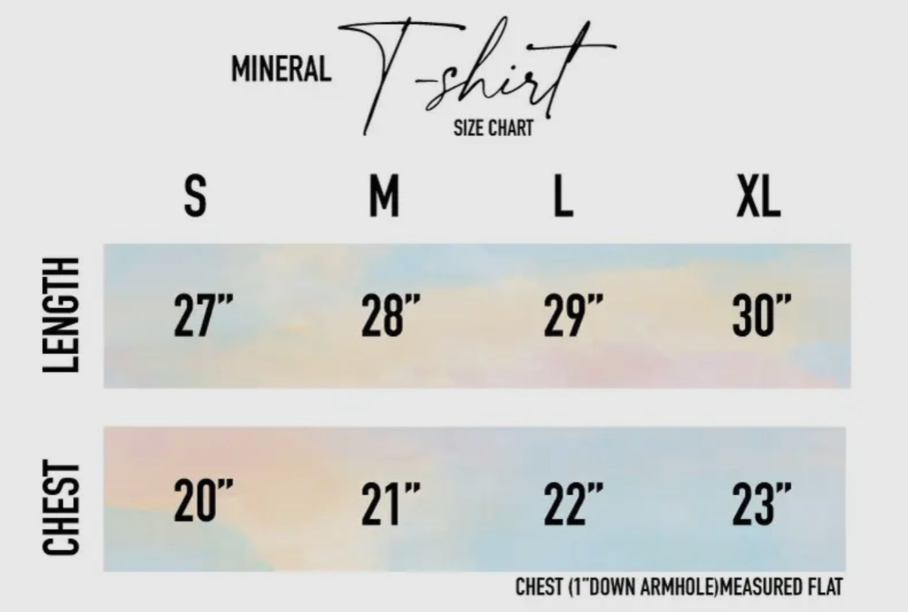 Basic Mineral Washed Tee