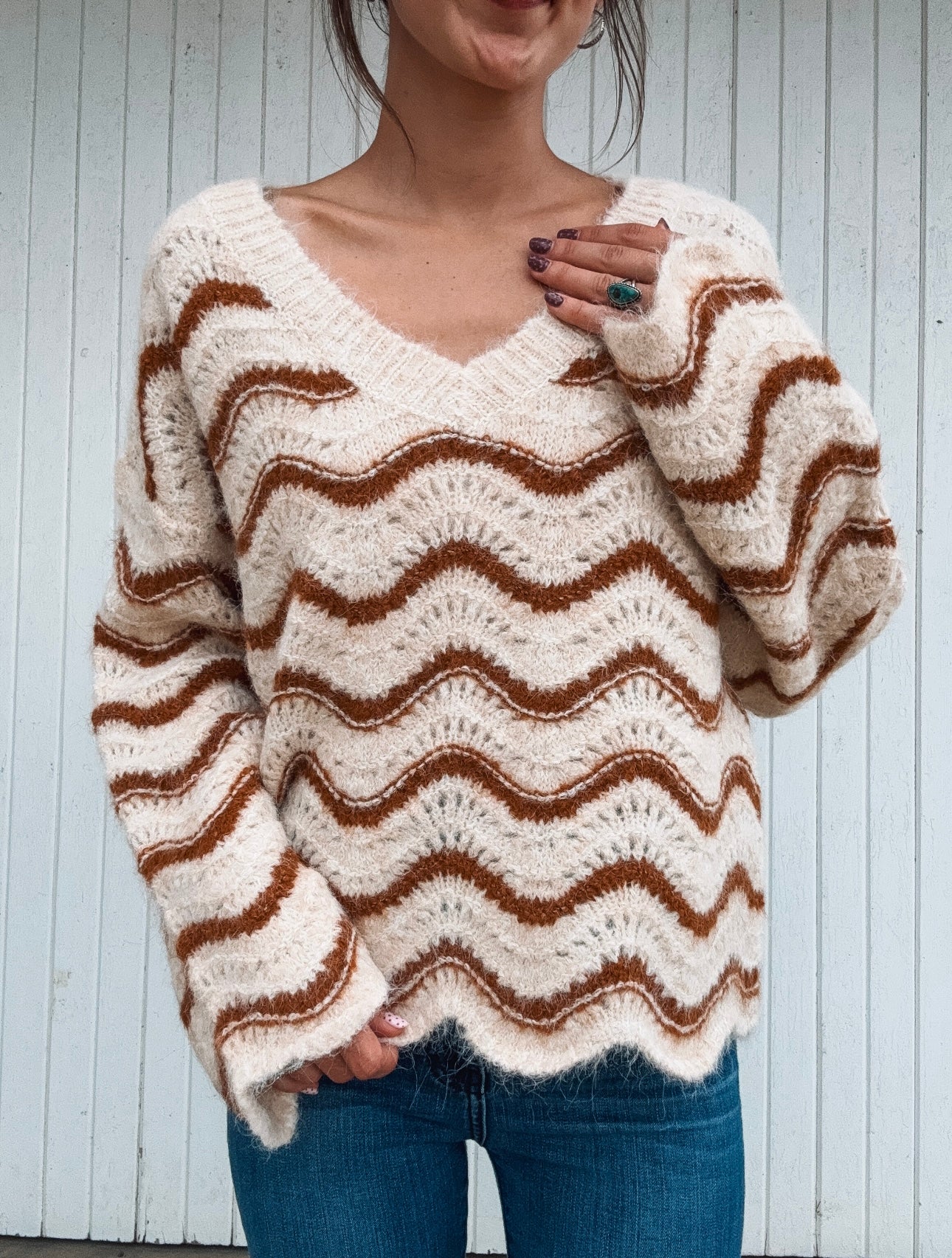 Harvest Wave Sweater