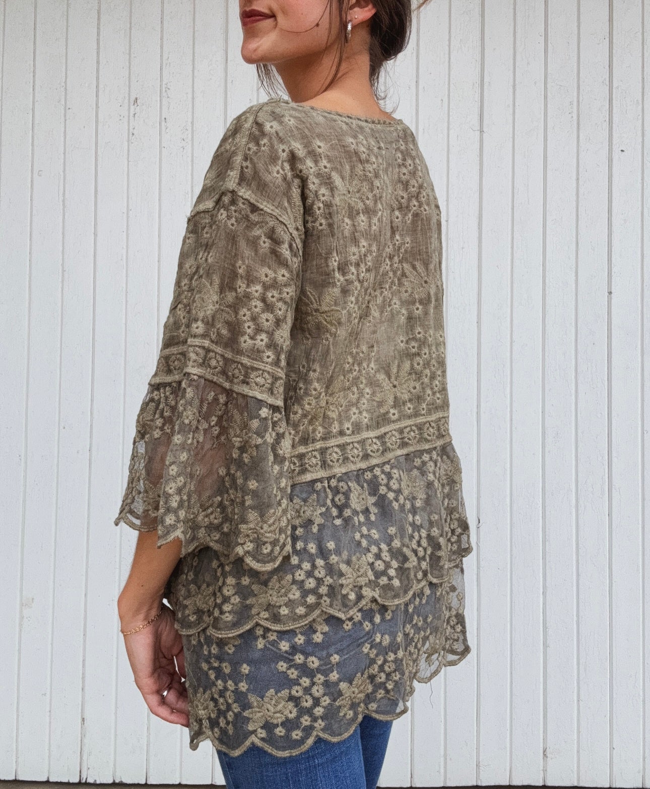 Bell Lace Blouse