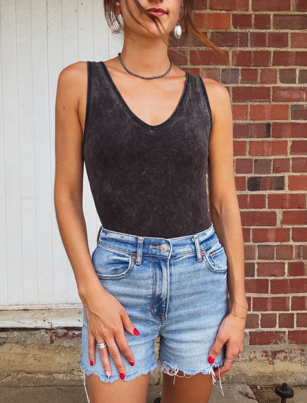 Mineral Wash Bodysuit