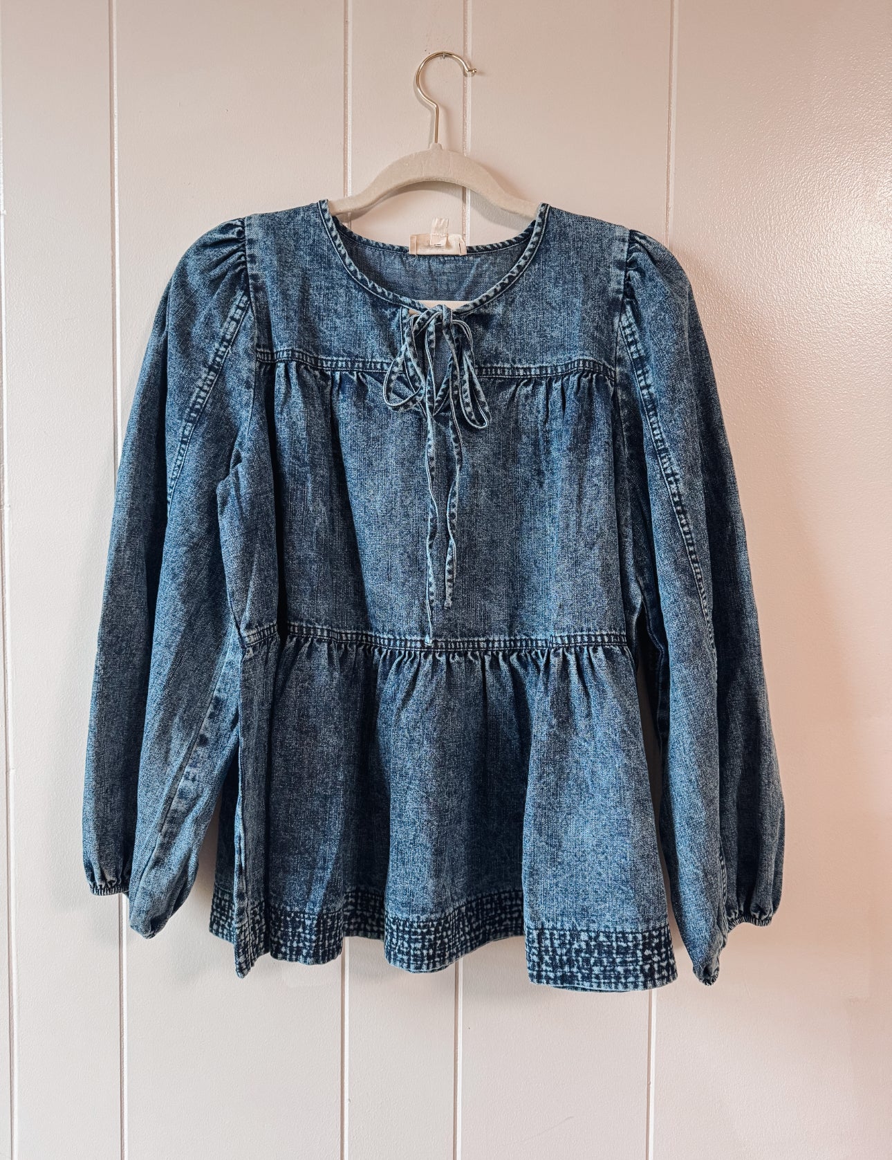 Prairie Dream Denim Blouse