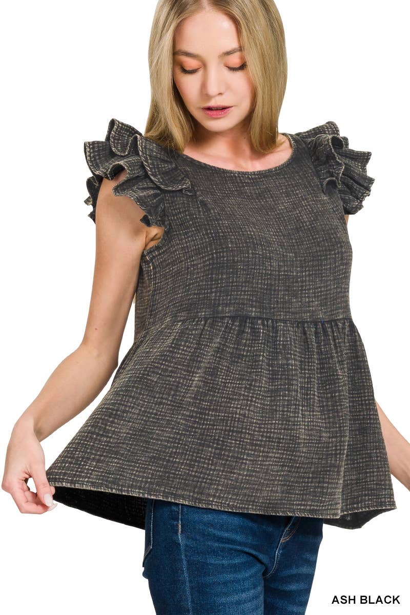 Tiered Ruffle Top
