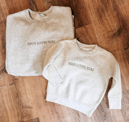 Jesus Loves You Crewneck