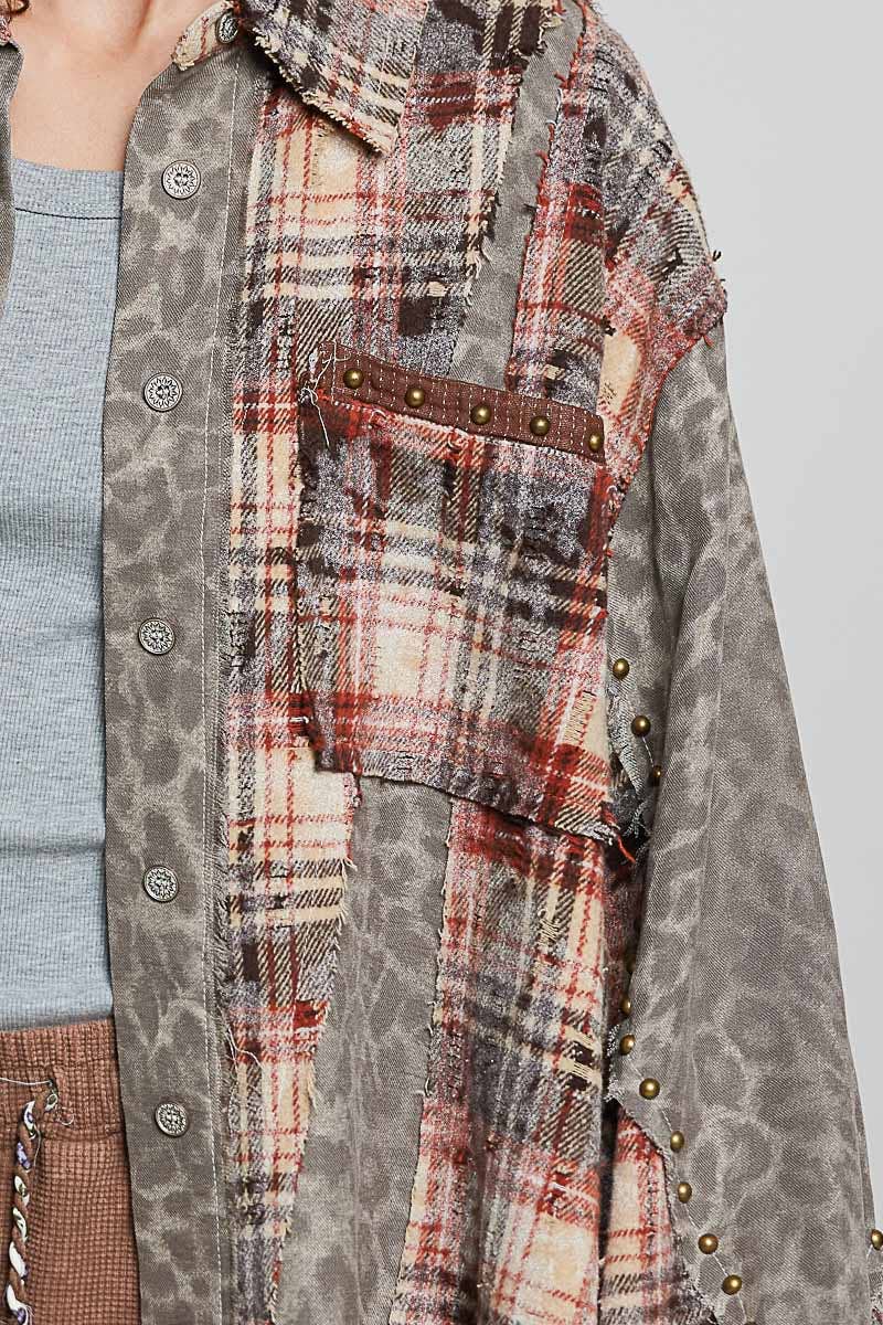 Fall Into The Wild Button Down Shirts