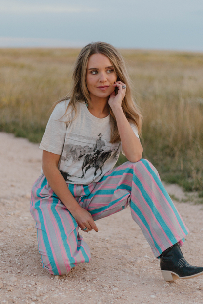 Cotton Candy Boxer Pants