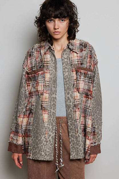 Fall Into The Wild Button Down Shirts