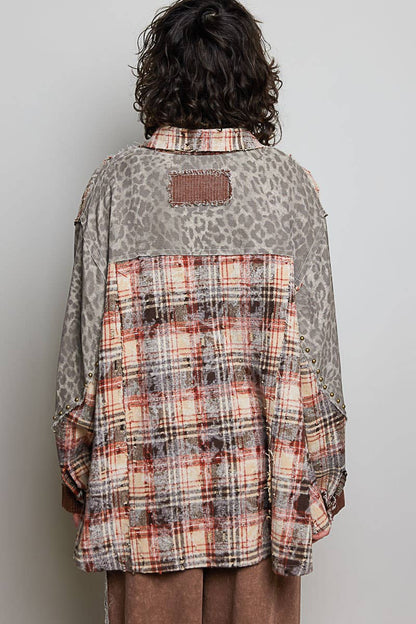 Fall Into The Wild Button Down Shirts