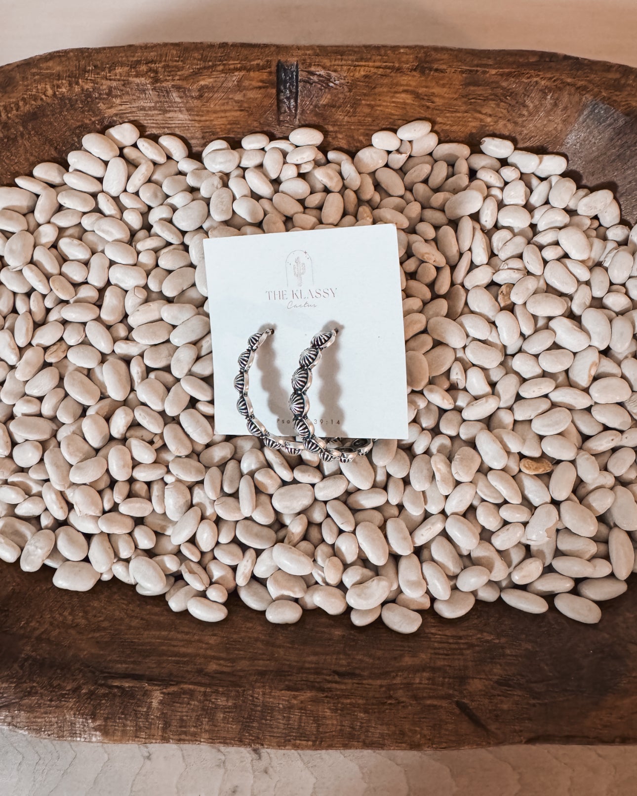 Western Textured Hoops