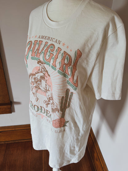 Cowgirl Rodeo Oversized Tee