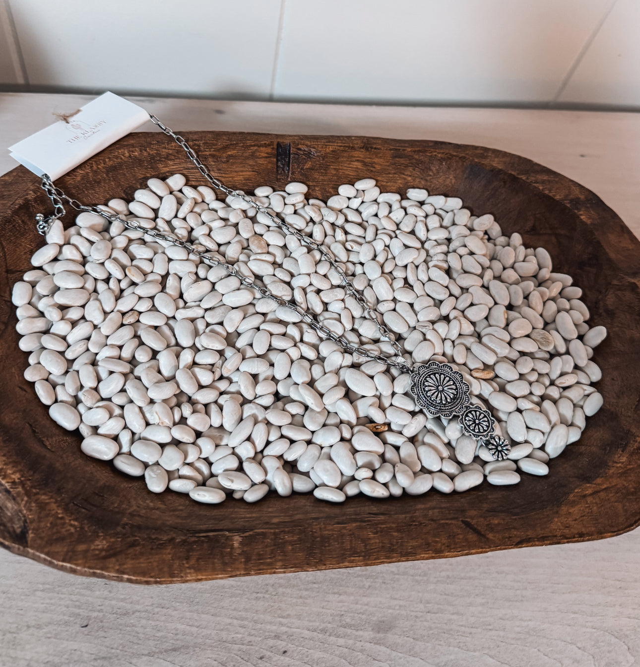 Round Concho Necklace