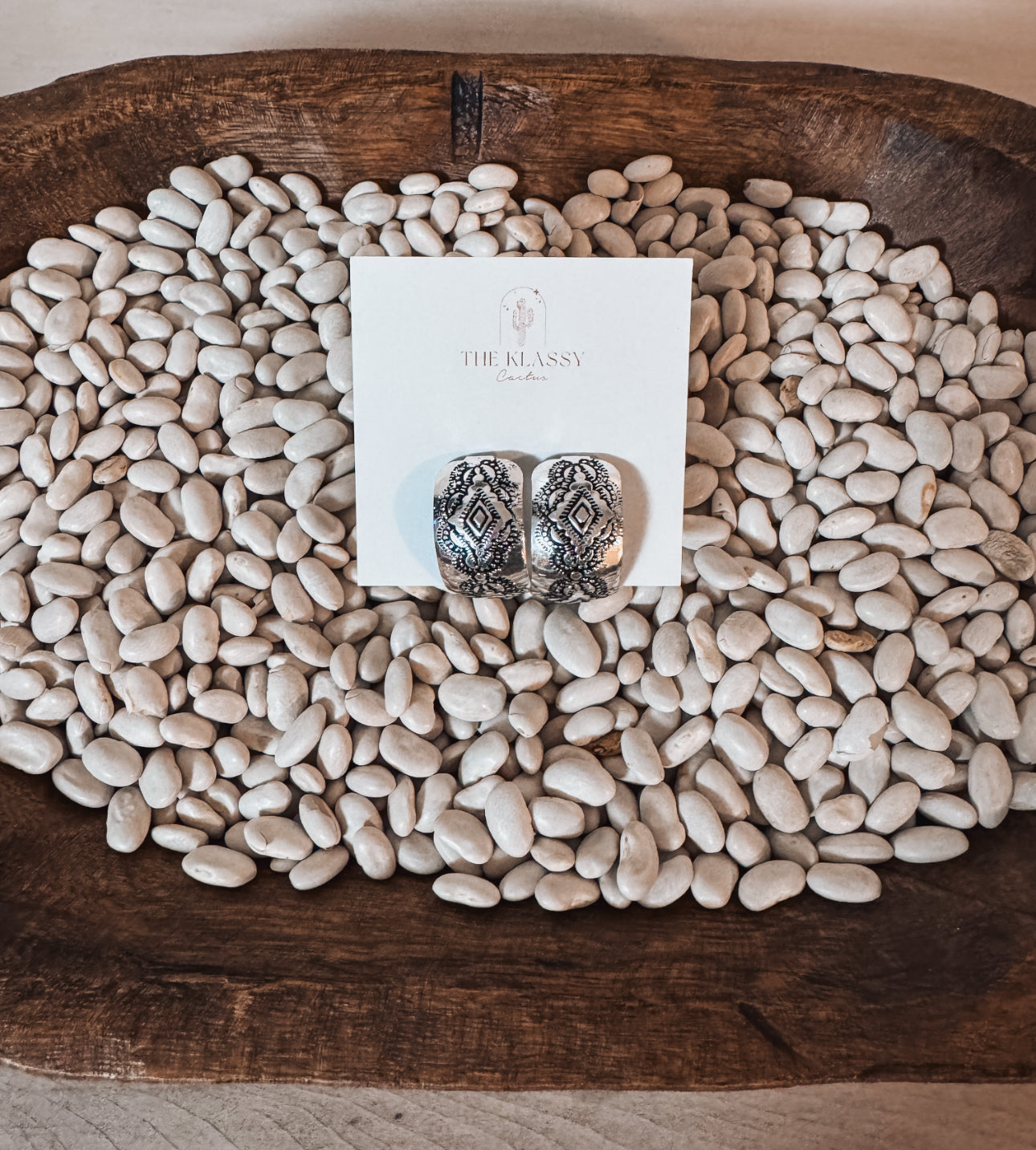 Western Etched Hoops