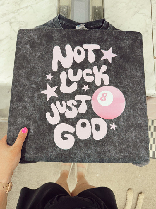 NOT LUCK, JUST GOD