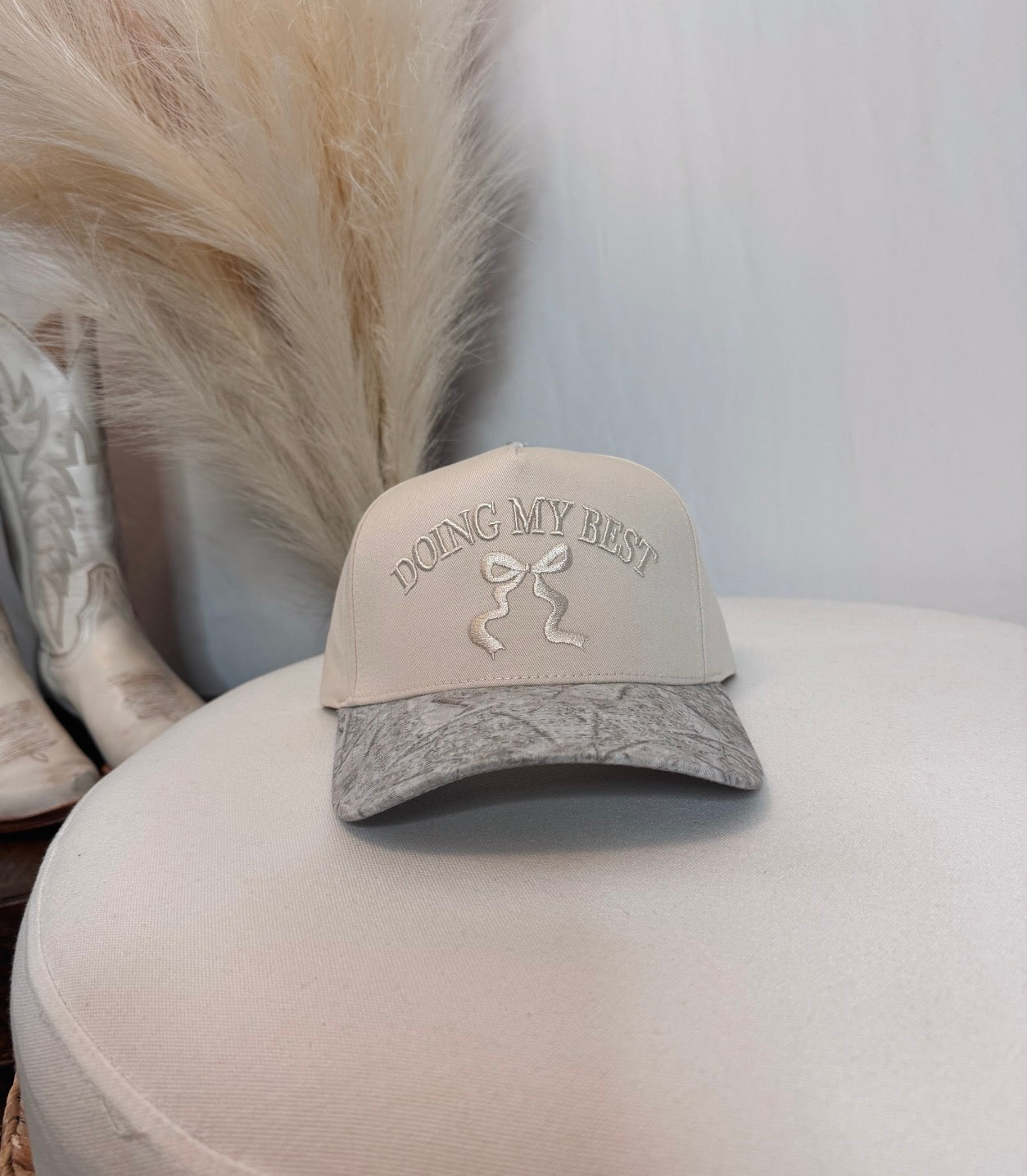 Doing My Best Camo Hat