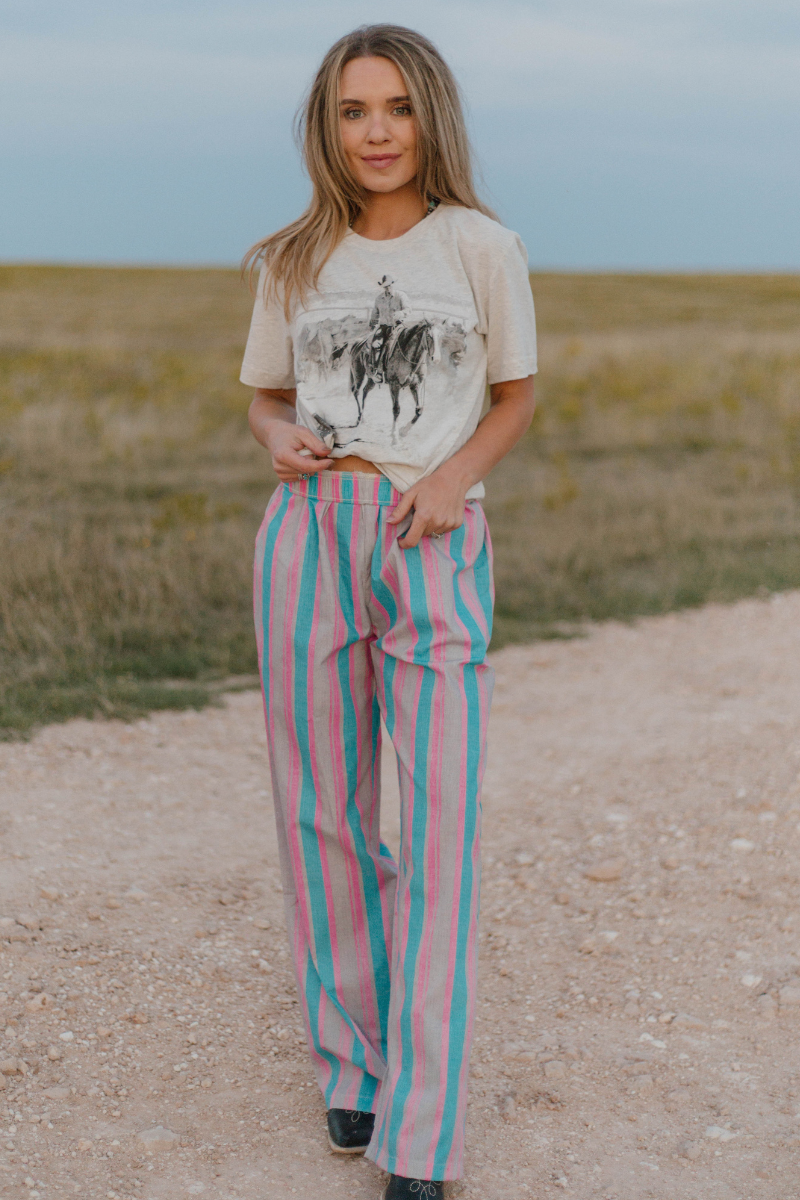 Cotton Candy Boxer Pants