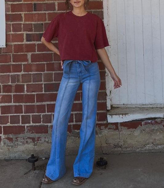 Basic Mineral Washed Tee