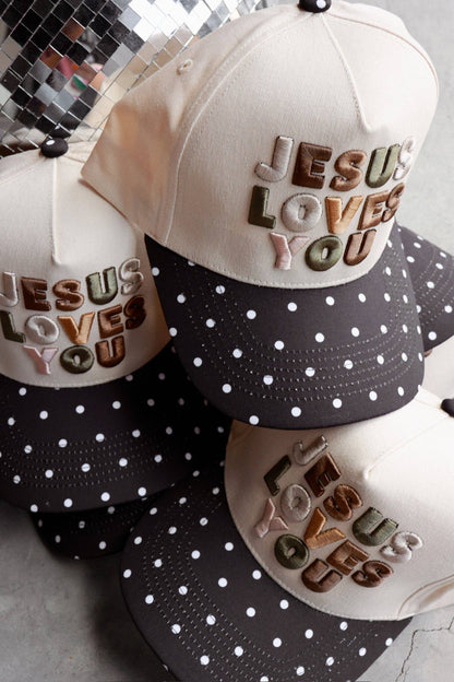 JESUS LOVES YOU Hat
