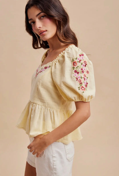 Spring Sweetheart Top