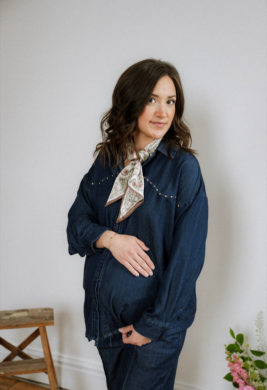 Stella Denim Button Up