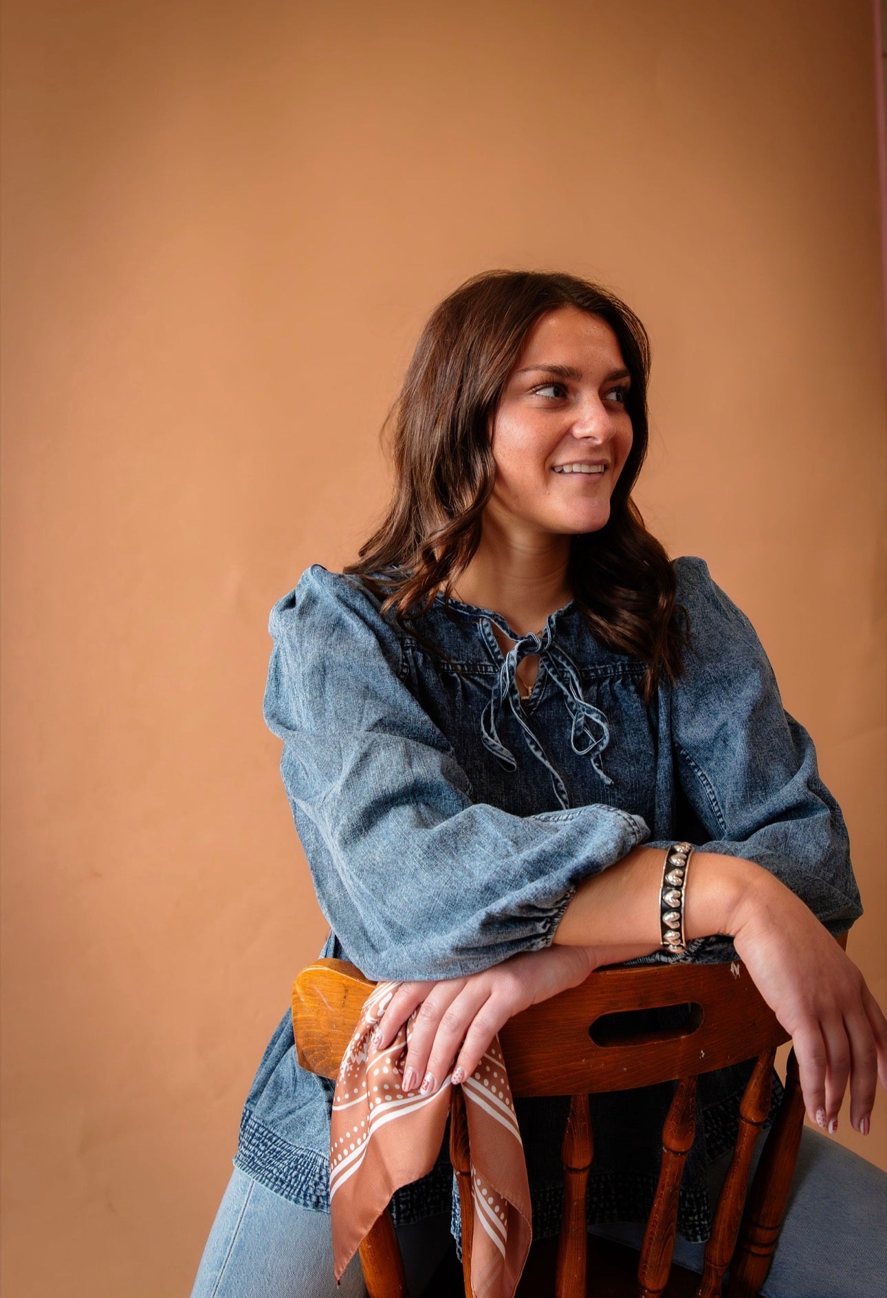 Prairie Dream Denim Blouse