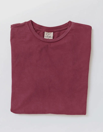 Basic Mineral Washed Tee