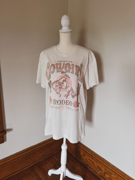 Cowgirl Rodeo Oversized Tee