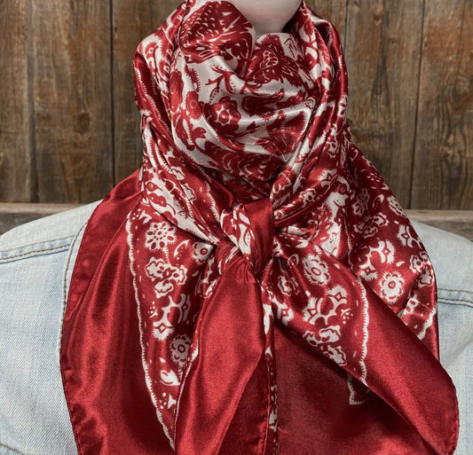 Crimson Prairie Wild Rag