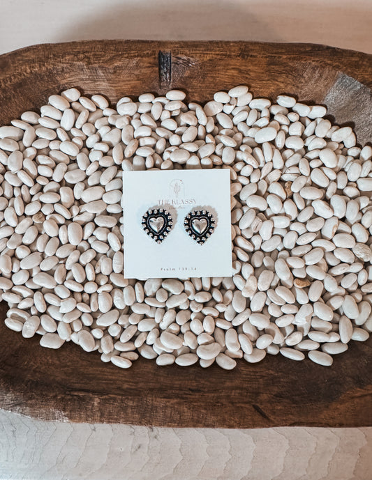 Heart Studs