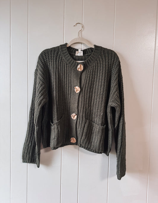 Winter Green Sweater