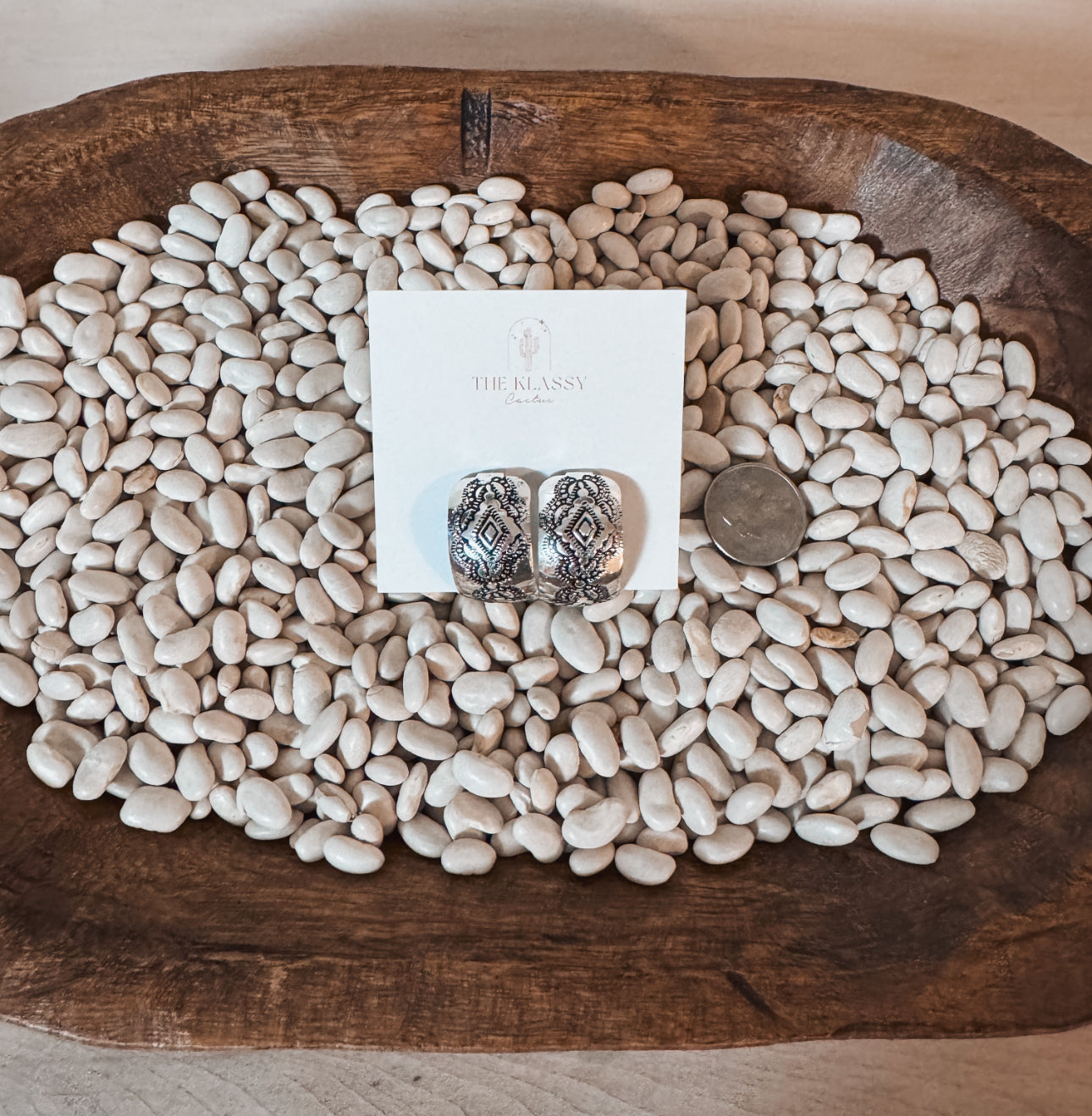 Western Etched Hoops