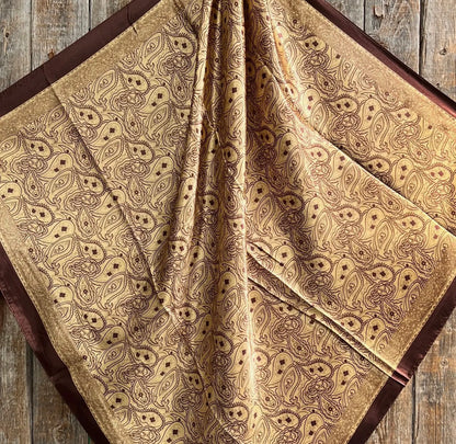 Earthy Tones Paisley Wild Rag