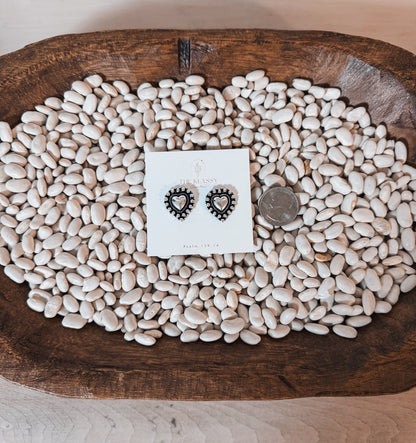 Heart Studs