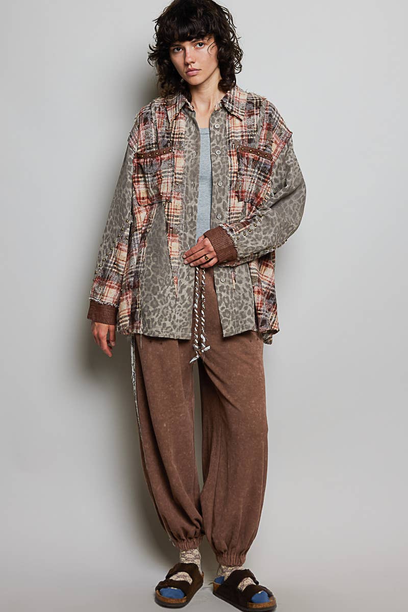 Fall Into The Wild Button Down Shirts