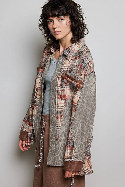 Fall Into The Wild Button Down Shirts