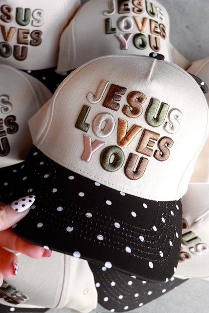 JESUS LOVES YOU Hat